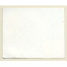 Rear View: Slim Semi Nude Bends Forward / Butt - Legs (Vintage Contact Sheet Photo 1970s)