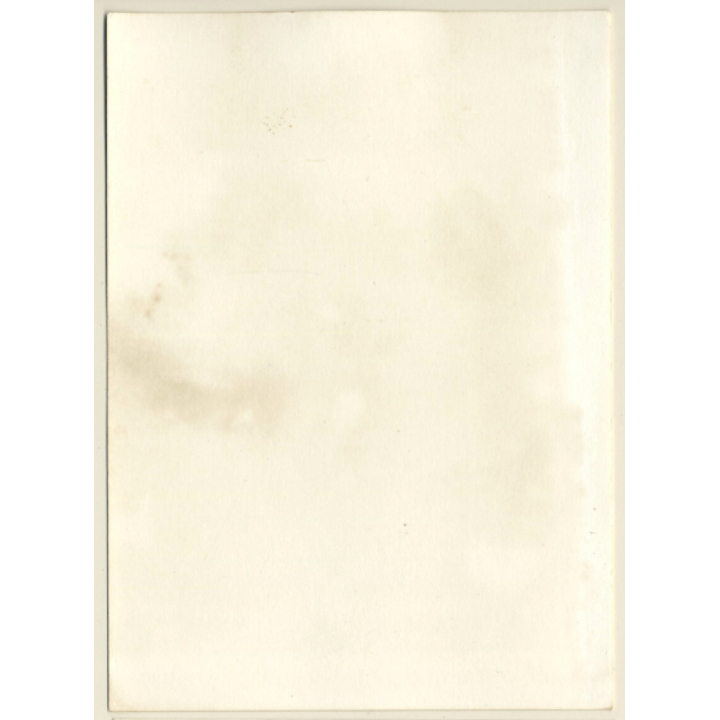 Attractive Slim Darkhaired Nude Standing*2 (Vintage Photo GDR ~1980s)