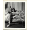 Porn Starlet With Gun / Peak Under Skirt (Vintage Press Photo ~1970s/1980s)