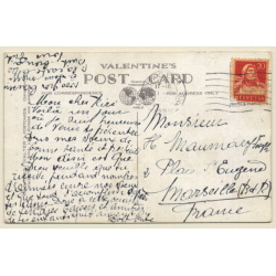A Message From An Old Friend / Dog Greetings - Yorkshire (Vintage PC 1933)