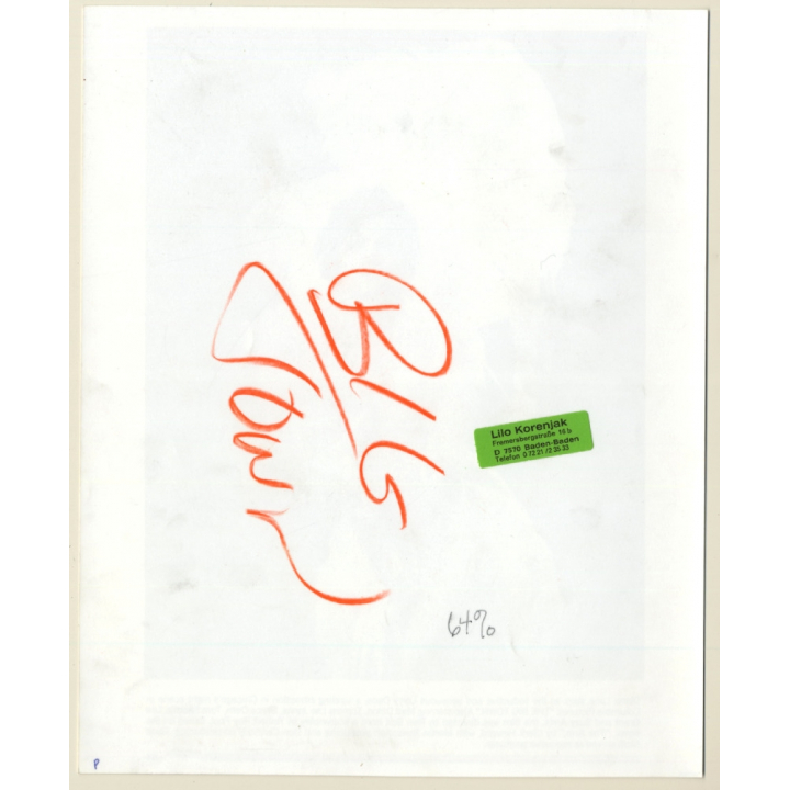 Diane Lane - The Big Town / Movie Still (Vintage Photo 1986)