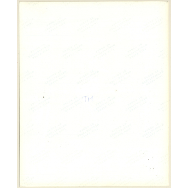 2 Nude Girlfriends Kissing On Boat / Lesbian INT (Vintage Photo Master B/W ~1970s)