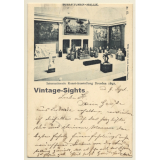 Internationale Kunst-Ausstellung Dresden 1897 (Vintage Postal Stationery)