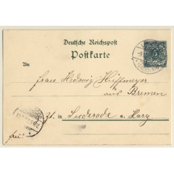 Internationale Kunst-Ausstellung Dresden 1897 (Vintage Postal Stationery)