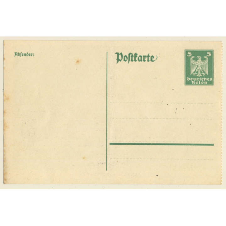 Germany: Innenansicht Berliner Wintergarten (Vintage Postal Stationery ~1920s)
