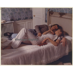Roger Vadim & Sirpa Lane - La Jeune Fille Assassinée (Vintage Photo 1974)