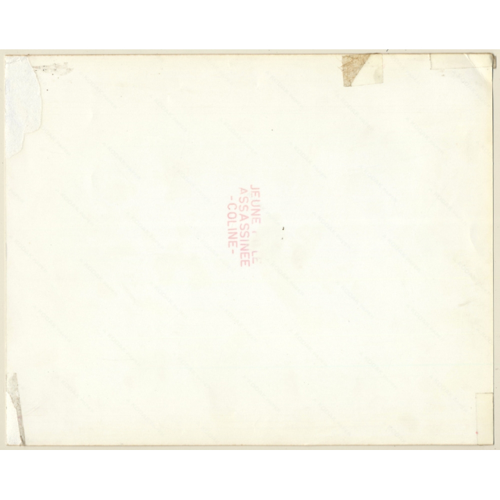 Roger Vadim & Sirpa Lane - La Jeune Fille Assassinée (Vintage Photo 1974)