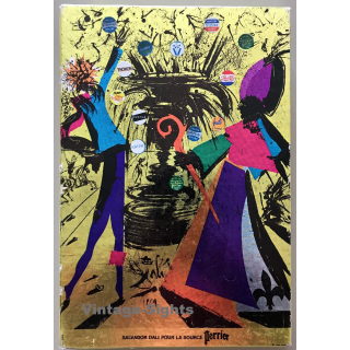 Sept Variationes Perrier Sur Le Thème De La Soif / DALI (Vintage Book 1970)