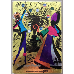 Sept Variationes Perrier Sur Le Thème De La Soif / DALI (Vintage Book 1970)