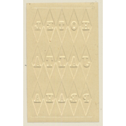 Prague / Czech Republic: Hotel Jalta - Praha (Vintage Luggage Label)