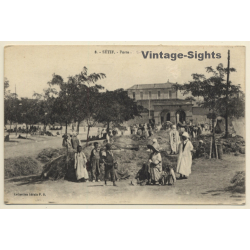 Setif / Algeria: Porte De Biskra (Vintage PC ~1910s/1920s)