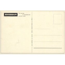 Swissair: Convair Liner / Aviation (Vintage PC 1950s/1960s)