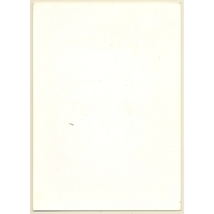 Blonde Nude Holding Boobs*1 / Artistic Take (Vintage Photo France ~1980s)