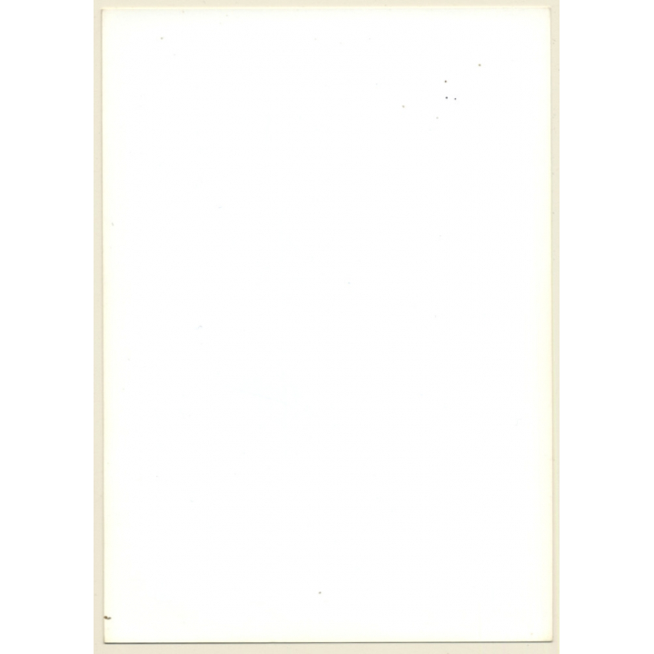 Artistic Nude Study: Semi Nude With Pulled Down Pants (Vintage Photo France B/W ~1980s)