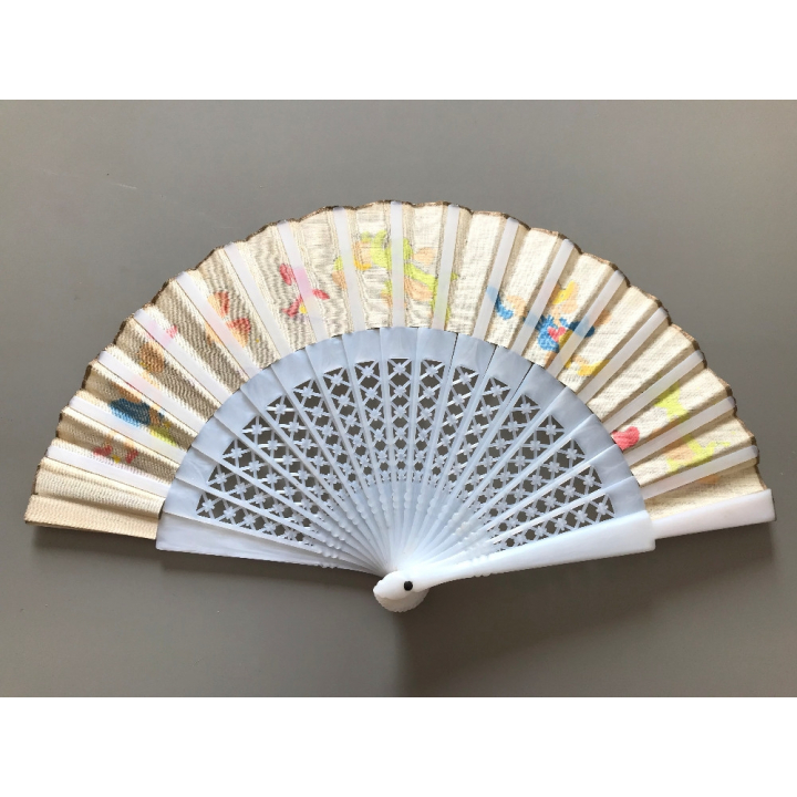 Vintage Spanish Fan: Disney - Donald Duck - Tom & Jerry *2 (Spain ~1970s/1980s)