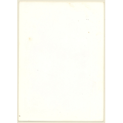 Artistic Nude Study: Slim Blonde Kneeling*1 / Back (Vintage Photo France B/W ~1980s)