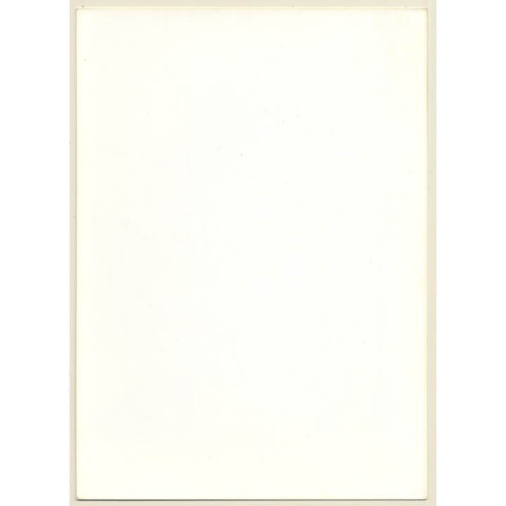 Artistic Nude Study: Semi Nude In The Squats / Boobs (Vintage Photo France B/W ~1980s)