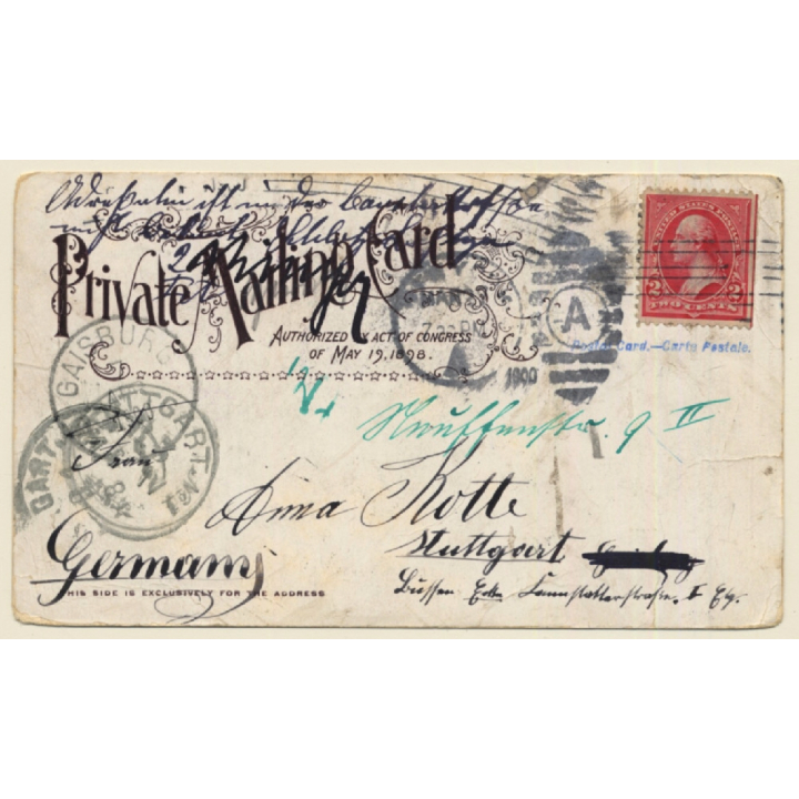 New York / USA: Washington Bridge (Vintage PC 1900)