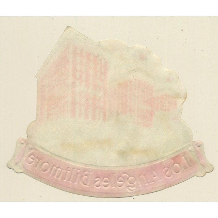 Los Angeles / USA: Hotel Biltmore (Rare Vintage Luggage Label)