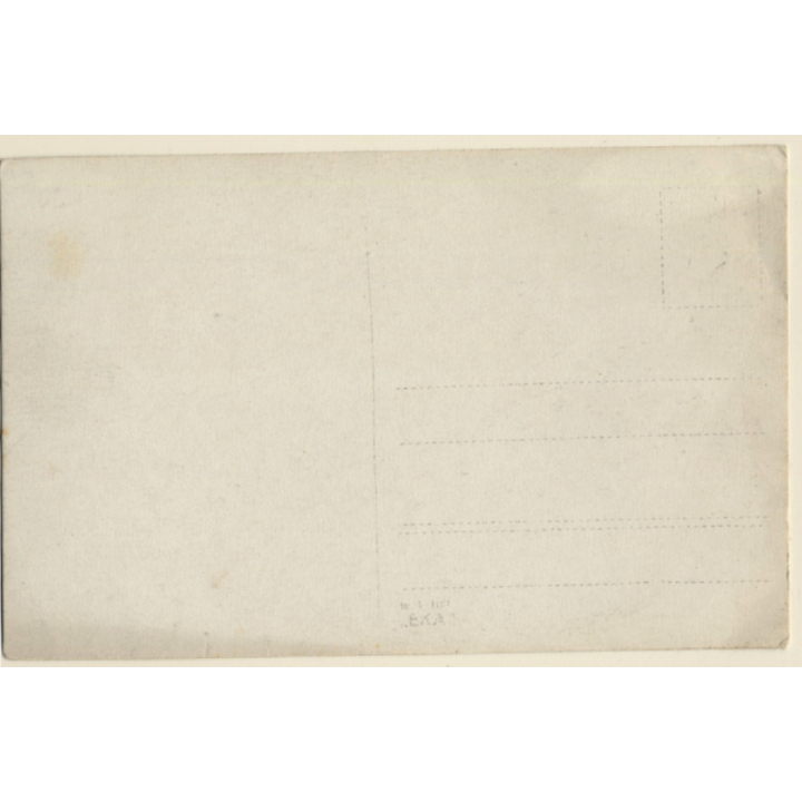 Fine People On Horse Carriage With Double Team (Vintage RPPC ~1920s)