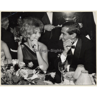 Annette Stroyberg & Roger Vadim: Premiere Of Et Mourir De Plaisir (Vintage Press Photo 1960)