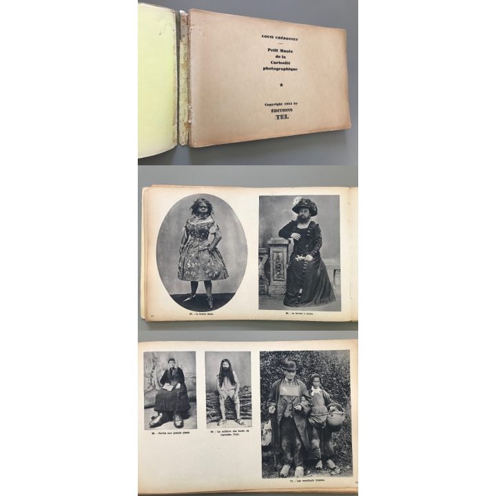 Chéronnet: Petit Musée De La Curiosité Photographique (Vintage Book 1945)
