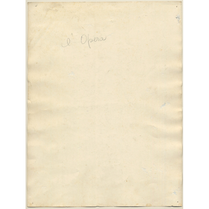 France: Opéra National De Paris / Palais Garnier (Large Vintage Photo ~1940s/1950s)