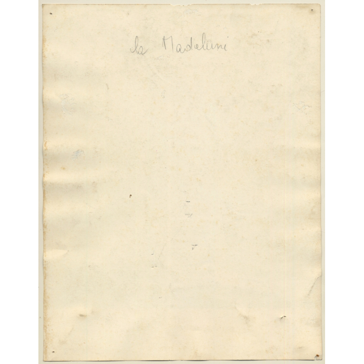 Paris / France: Place De La Madeleine / Église (Large Vintage Photo ~1940s/1950s)