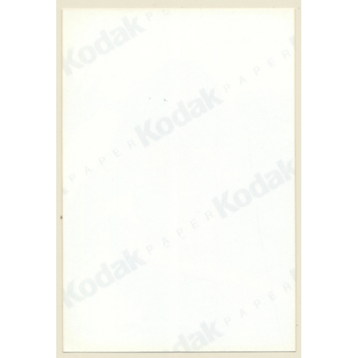 Pretty Dark Skinned Nude Holds Her Breasts (Vintage Photo ~1990s)