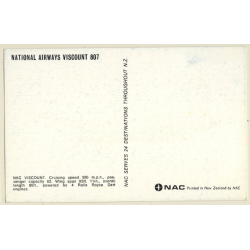 National Airway: Viscount 807 / Aviation (Vintage PC ~1950s)