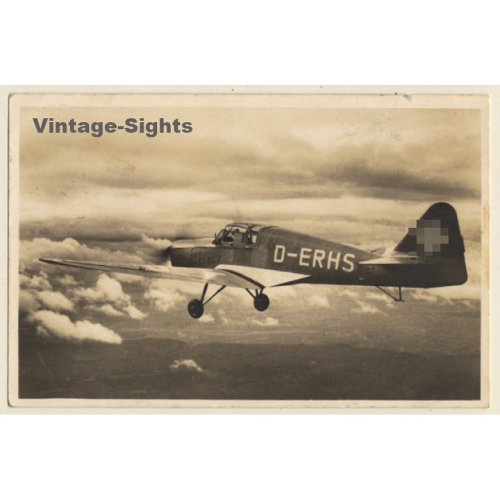 WW2: Klemm Kl 105 Mit Zündapp Motor / Fighter Plane (Vintage RPPC 1941