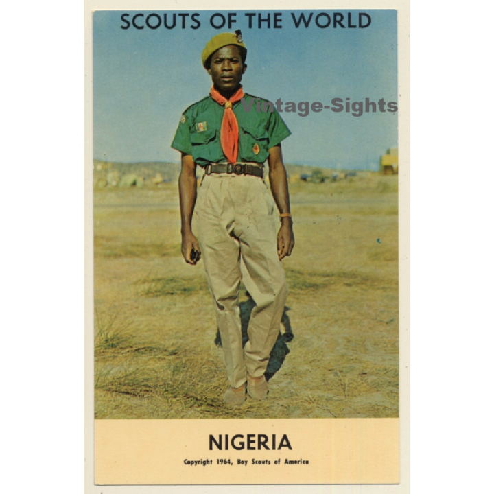 Scouts Of The Worlds: Nigeria / Pathfinder (Vintage PC 1964)