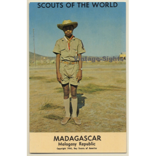 Scouts Of The Worlds: Madagascar - Malagasy Republic / Pathfinder (Vintage PC 1964)