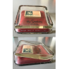 Swan Vestas 'The Smokers Match' Glass Counter Tray (UK ~1940s)