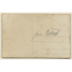 Nienport - Nieuwpoort: Military Shelters In The Dunes WW1 (Vintage RPPC 1910s)