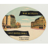 Gran Hotel Dora - Mar Del Plata / Argentina (Vintage Luggage Label)