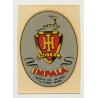 Hotel Impala - Buenos Aires / Argentina (Vintage Roll On Luggage Label)