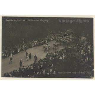 Leipzig: Jubiläumsfeier Der Universität / Studentica (Vintage RPPC 1934)