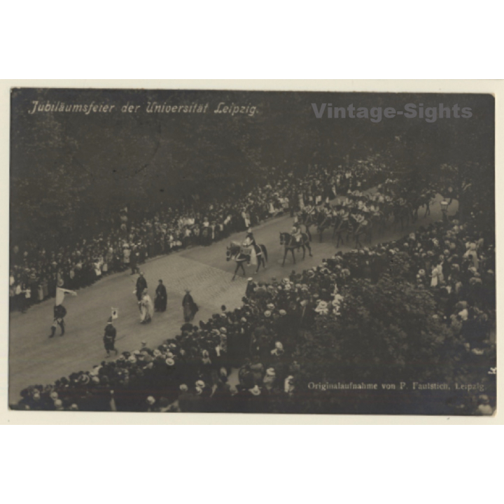 Leipzig: Jubiläumsfeier Der Universität / Studentica (Vintage RPPC 1934)