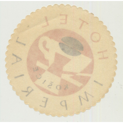 Hotel Imperial - Košice / Slovakia (Vintage Advertisment Coaster / Beermat)