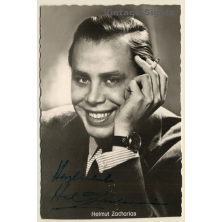 Helmut Zacharias Autogramm / Autograph (Vintage Signed PC ~1960s)