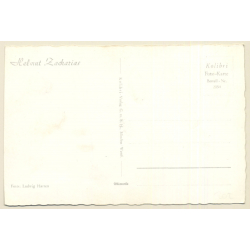 Helmut Zacharias Autogramm / Autograph (Vintage Signed PC ~1960s)