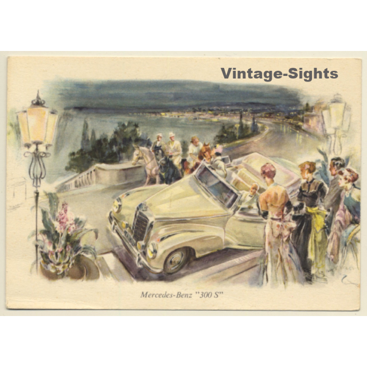 Mercedes 300 S / Benz - Daimler (Vintage Artist PC)