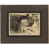Mallorca: Client & Owners At Counter Of Liquor Store Noguera (Vintage Photo ~1910s/1920s)