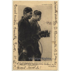 Prosit Neujahr: Schornsteinfeger - Chimney Sweeper (Vintage PC 1913)