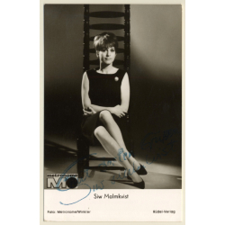 Siw Malmkvist Autogramm / Metronome (Vintage Signed PC ~1960s)