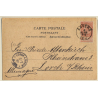 Antverp / Belgium : Theatre Flammand - Maison Charles-Quint (Vintage Litho PC 1897)