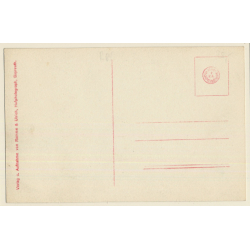 Bayreuth / Germany: Bühnenfestspielhaus - Inneres Mit Gralstempel  (Vintage RPPC)