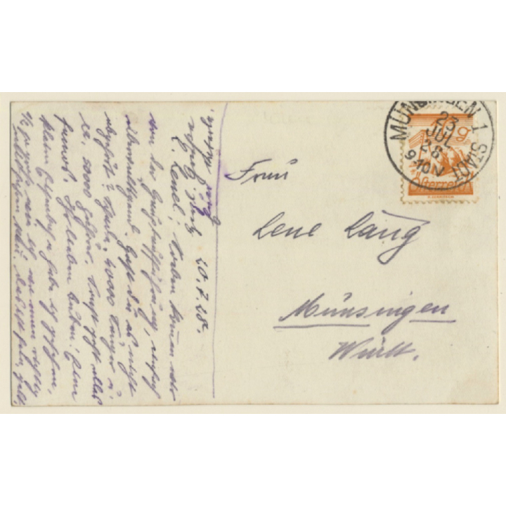 Wien - Vienna / Austria: Sängerhalle  (Vintage RPPC 1928)