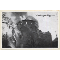 Stuttgart / Germany: Brandkatastrophe Altes Schloss (Vintage PC 1931)